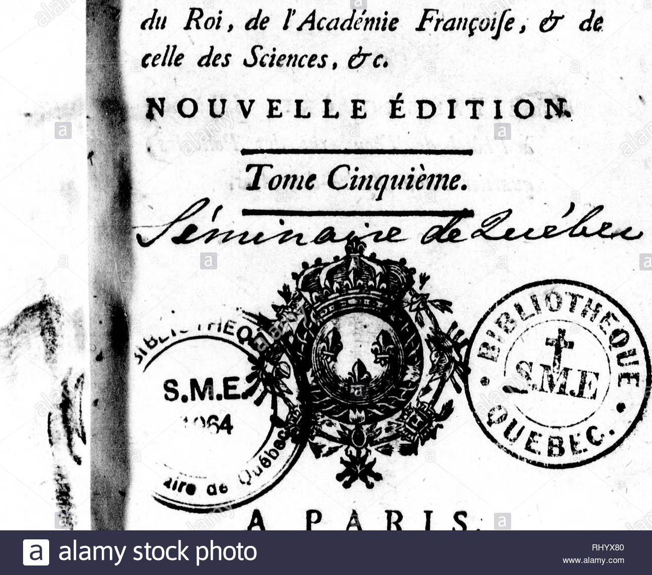 histoire naturelle gnrale et particulire microforme sciences naturelles natural history toire naturelle nrale et particulire ir m de bu f fou inenjan du jardin du roi de lacadmie franoife and de celle des sciences ampc fouvelle dition tome cmqtneme a paris e limprimerie royale m dcclxix please note that these images are extracted from scanned page images that may have been digitally enhanced for readability coloration and appearance of these illustrations may not perfectly resemble the original work buffon georges louis leclerc te de 1707 1 RHYX80