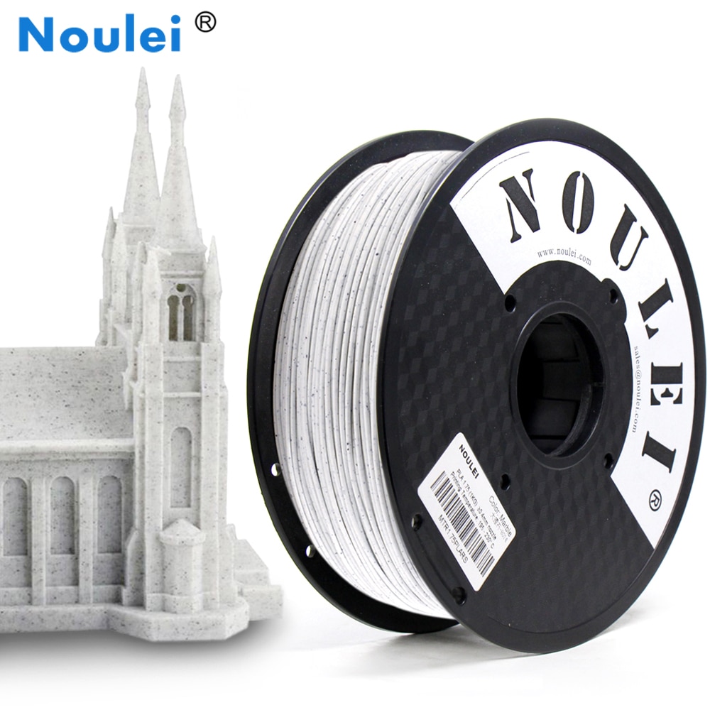 1 KG Texture de roche PLA Noulei 3D imprimante Filament marbre couleur spéciale 3 D matériel