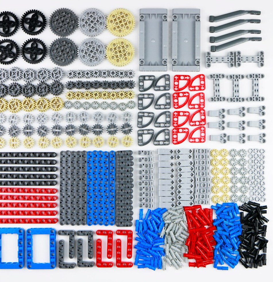 760pcs LegoINGly Technic Parts font b Building b font font b Blocks b font Set Bulk