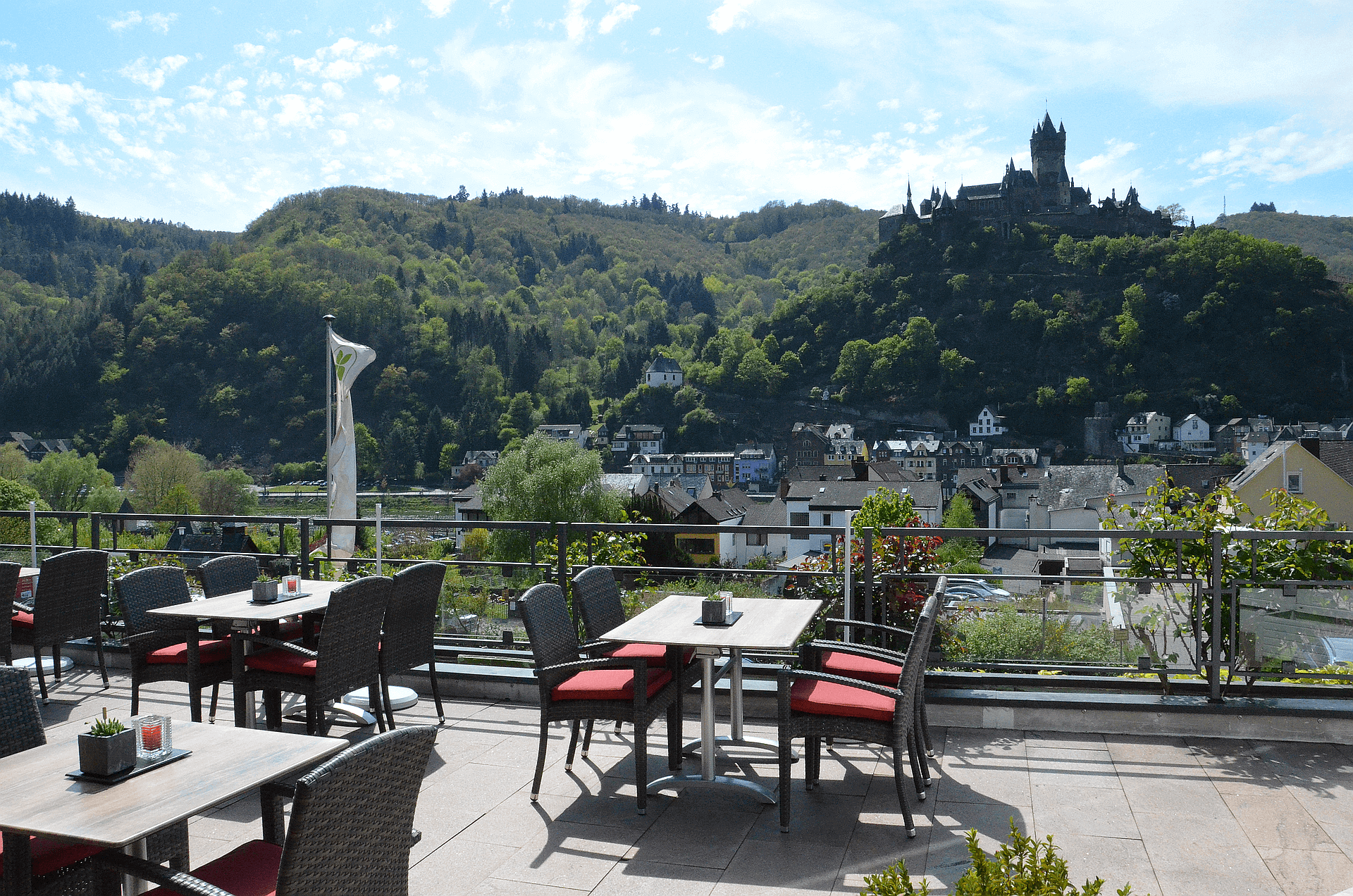 Flair Hotel am Rosenhügel Cochem Terrasse 1