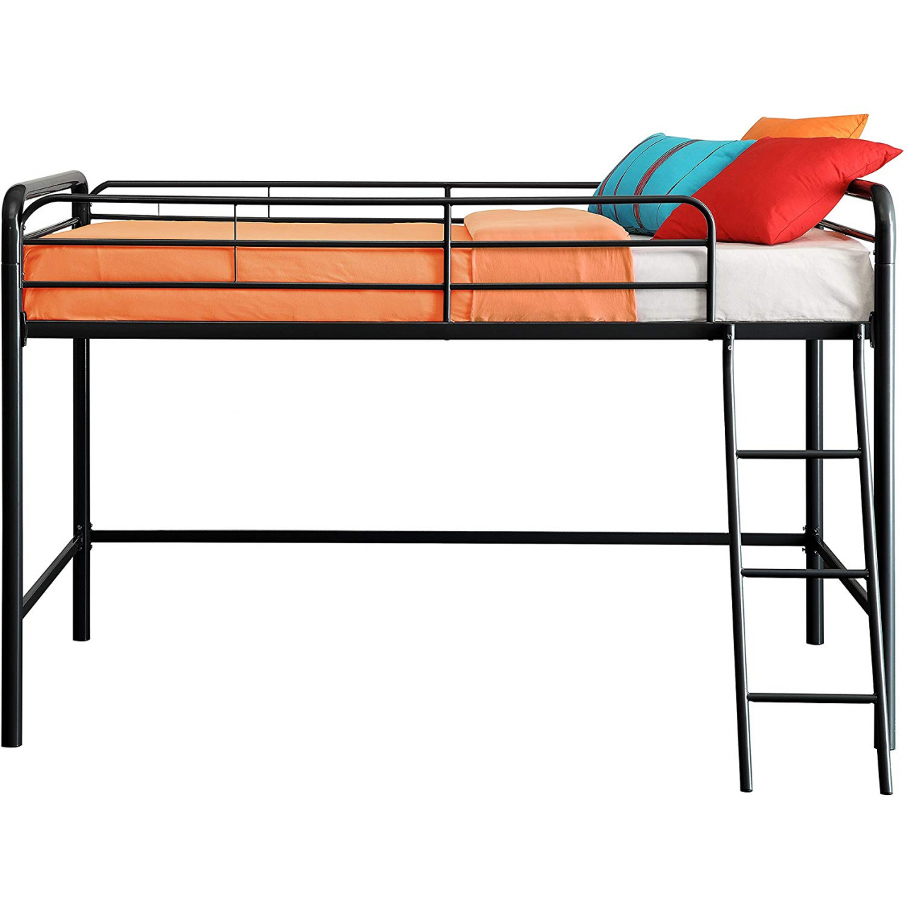 metal loft bed with slide home junior metal twin loft bed furniture frame bunk durch metal loft bed with slide