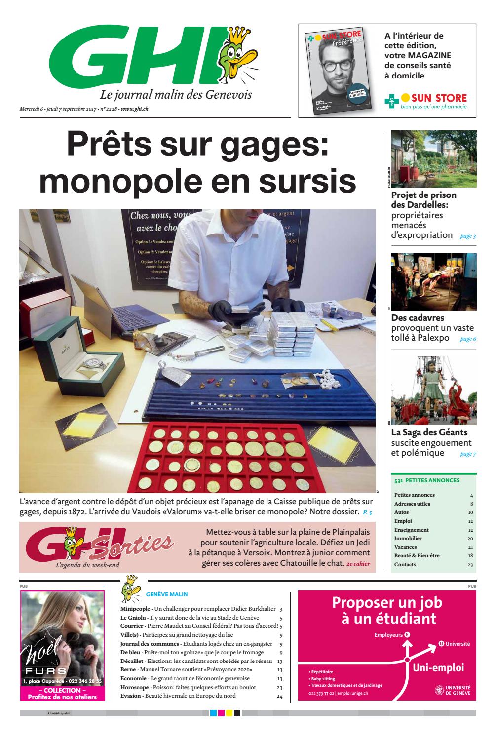 Tarif Entretien Jardin Auto Entrepreneur Génial Ghi Du 06 09 2017 by Ghi & Lausanne Cités issuu