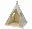 Tente De Jardin Beau Sunny Tente Tipi Pour Enfants Tente De Jeu Alba Blanc Cr¨me