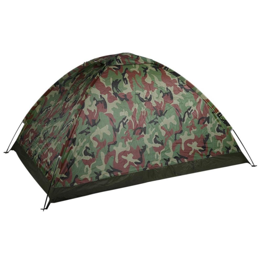 Tente De Jardin Charmant Acheter Outdoor Portable Single Layer Camping Randonnée Tente 2 Personne Imperméable Léger Camouflage Beach touristique Sunshelter Chasse De $66 82 Du