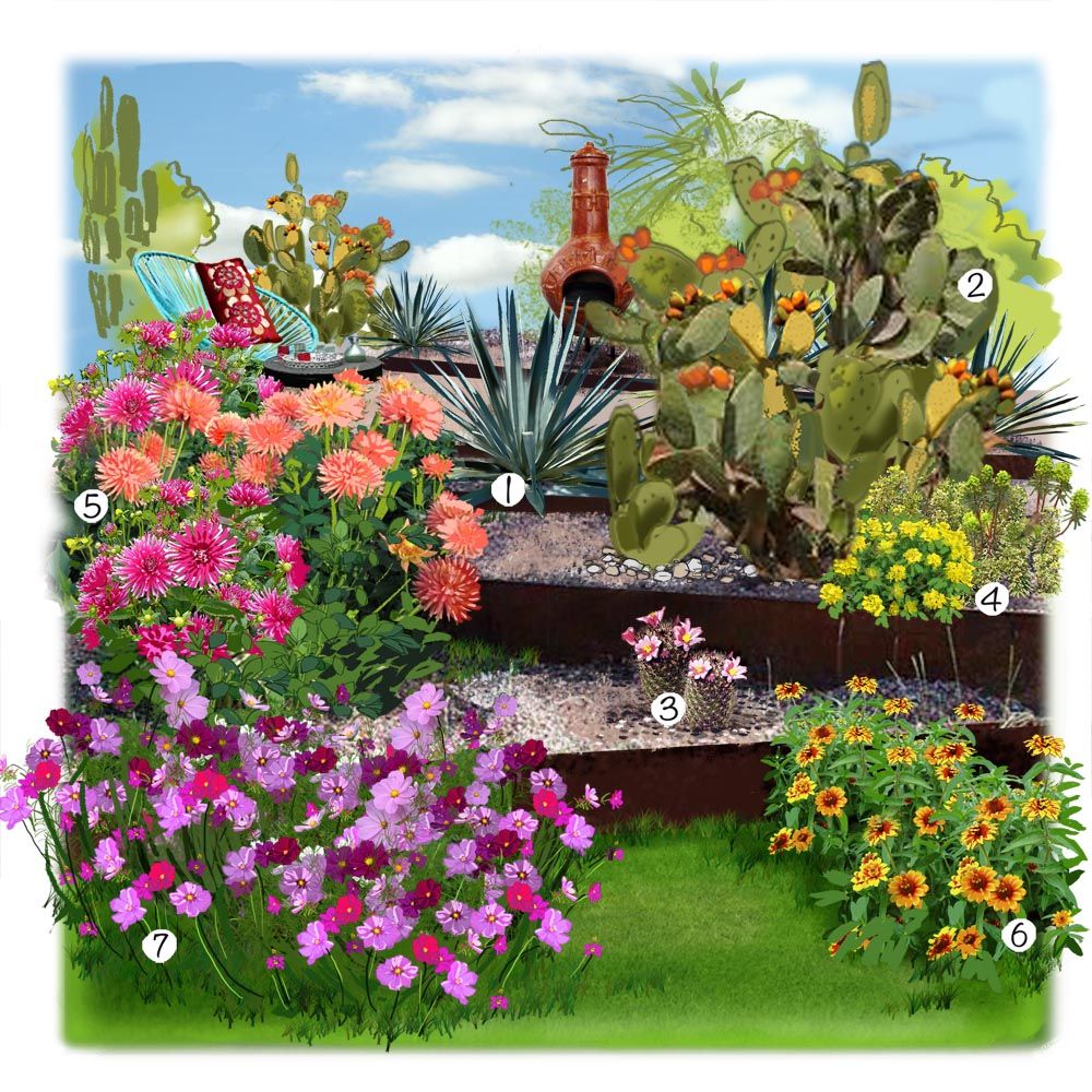 Tente De Jardin Luxe Jardin Mexicain