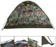 Tente De Jardin Nouveau Acheter Outdoor Portable Single Layer Camping Randonnée Tente 2 Personne Imperméable Léger Camouflage Beach touristique Sunshelter Chasse De $66 82 Du