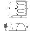 Tente Jardin Génial 10t Tente Corowa Arona Tente D´me 5 Hommes Tente Familiale Imperméable 5000mm Tente Camping