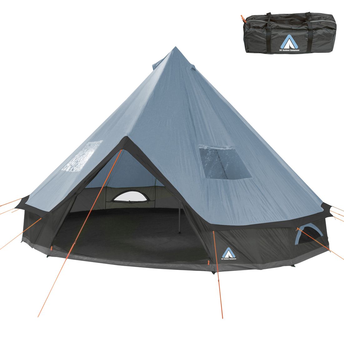 Tentes De Jardin Best Of 10t Tente De Camping Mojave 400 Arona Xxl Tente Tipi étanche Tente Ronde 4 8 Personnes Tente In Nne  4m