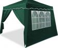 Tentes De Jardin Inspirant 2x Parois Latérales tonnelle Capri Vert Murs Pour Pavillon 3x3m Jardin Extérieur