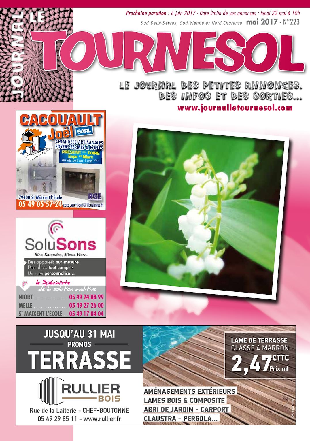 Terrassement Jardin Luxe Calaméo Journal Le tournesol Mai 2017