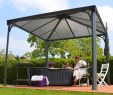 Tonnelle Aluminium Beau Palram Palermo 3000 Gazebo 10 X 10 Ft Gray Bronze