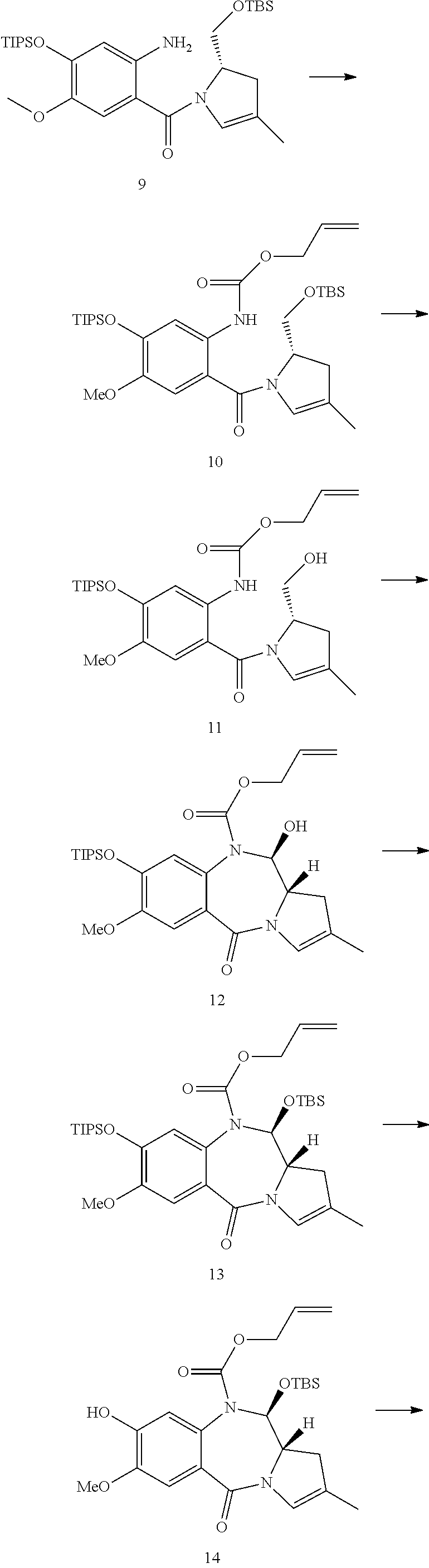 Tonnelle Aluminium Inspirant Us B2 Pyrrolobenzodiazepines and Conjugates thereof