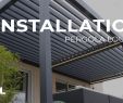 Tonnelle Aluminium Unique Installation Of A Lounge Bioclimatic Pergola