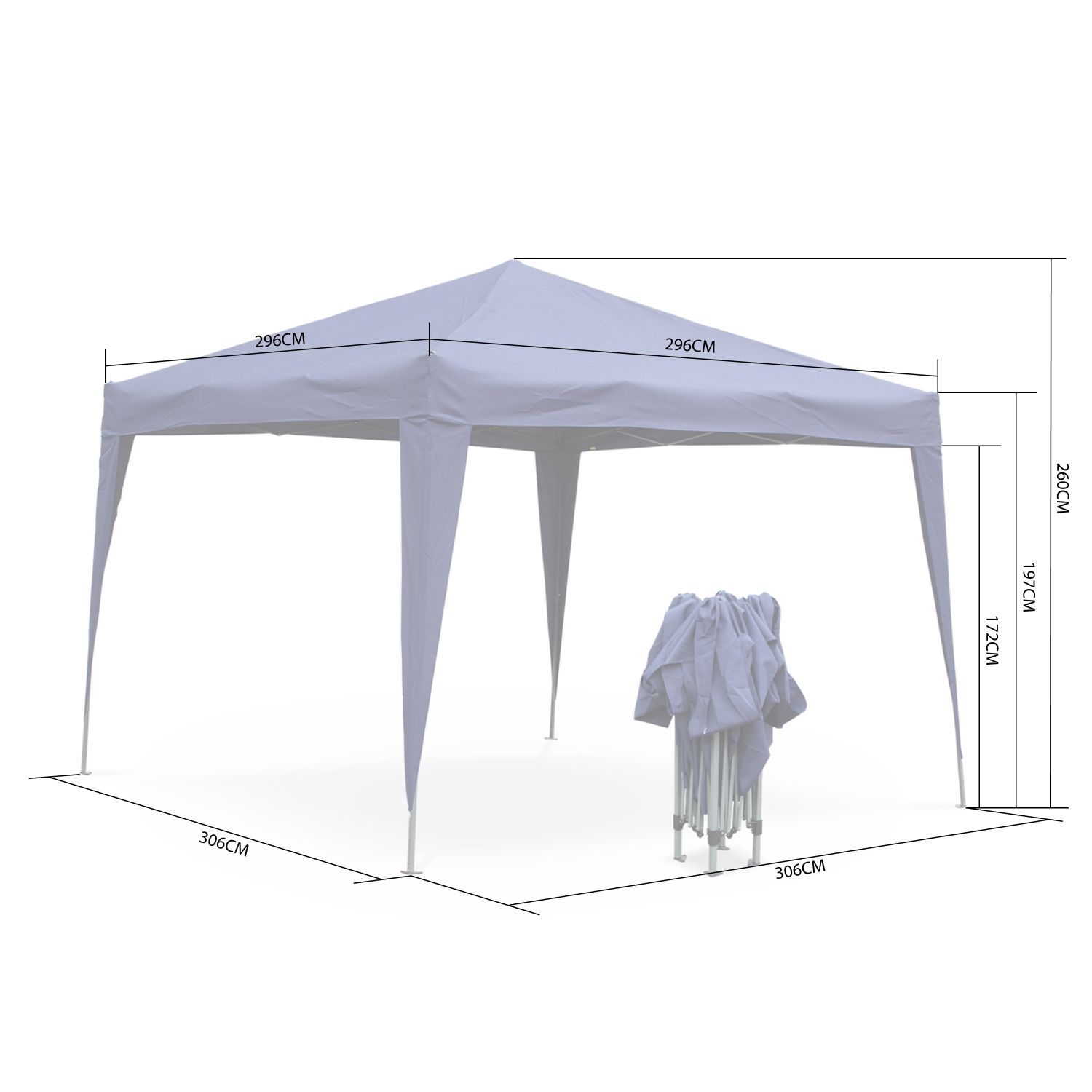 tonnelle pliante tecto sable 3x3 tente de jardin pop up pergola pliable d06a acee81aac20d f02a