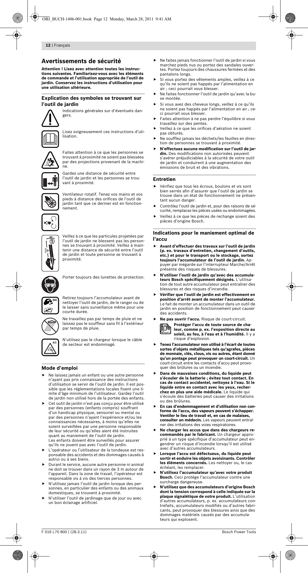 BoschAlb18Li User Guide Page 13