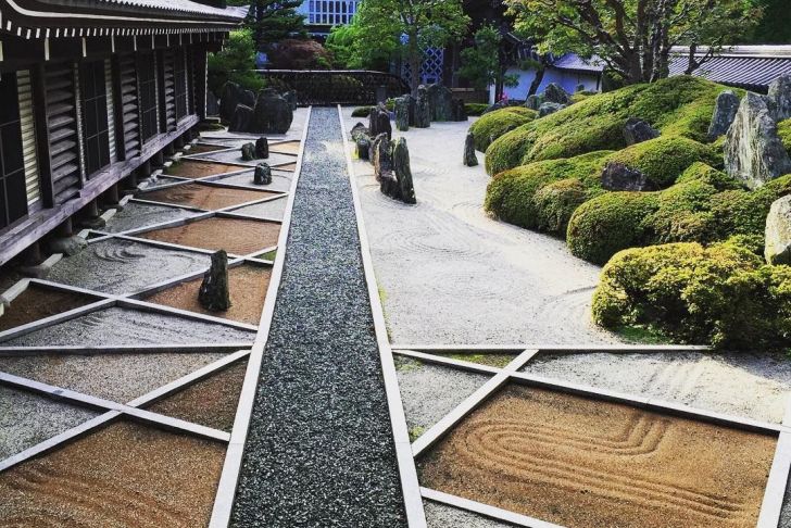 Univers Jardin Inspirant today S Awakening Fukuchiin Koyasan Japan Zen Garden