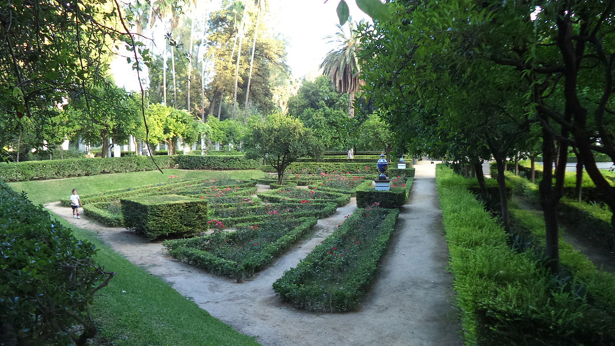 Univers Jardin Unique File Jard­n En El Parque De Mar­a Luisa Jpg Wikimedia Mons