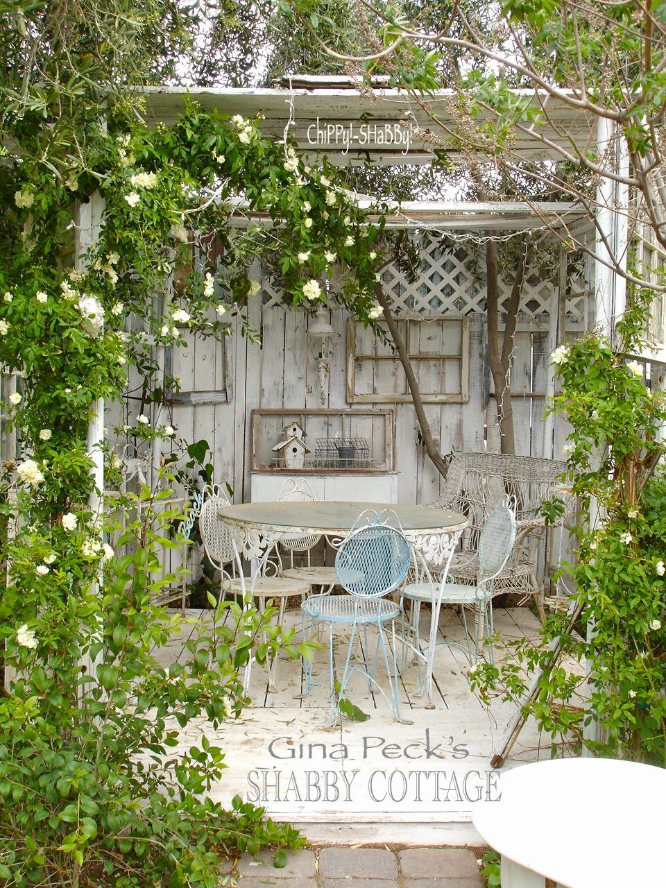 Veranda Jardin Charmant Best Ever Shabby White Out Gina Peck S Cottage Home