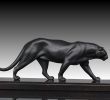 Zoo Du Jardin Des Plantes Beau Art Deco Black Panther