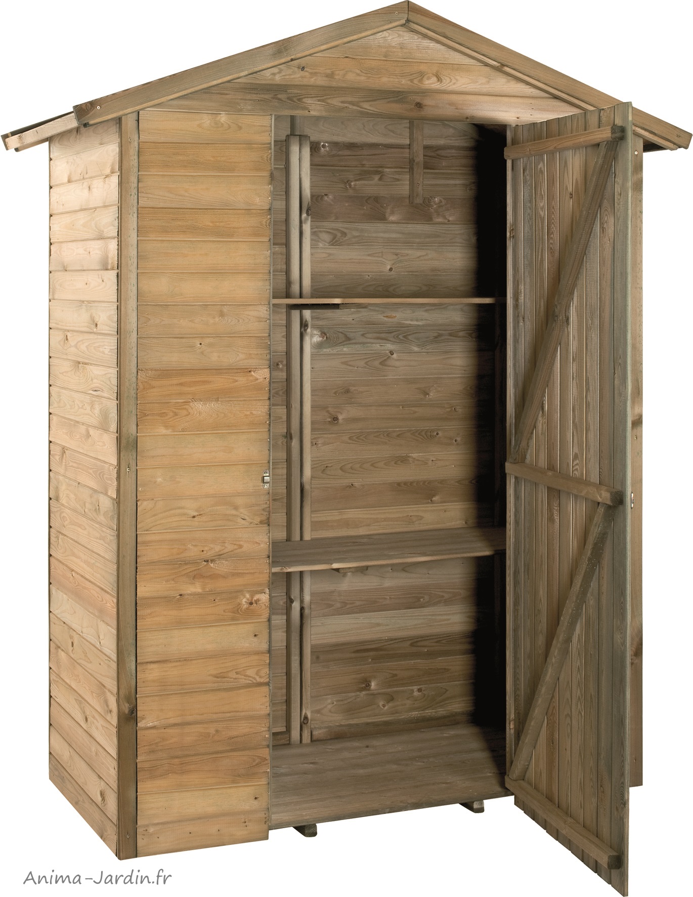 1401 armoire de rangement bois autoclave 098 m petit abri de jardin pas cher achat