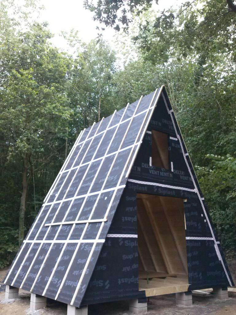 tipi en bois 20m