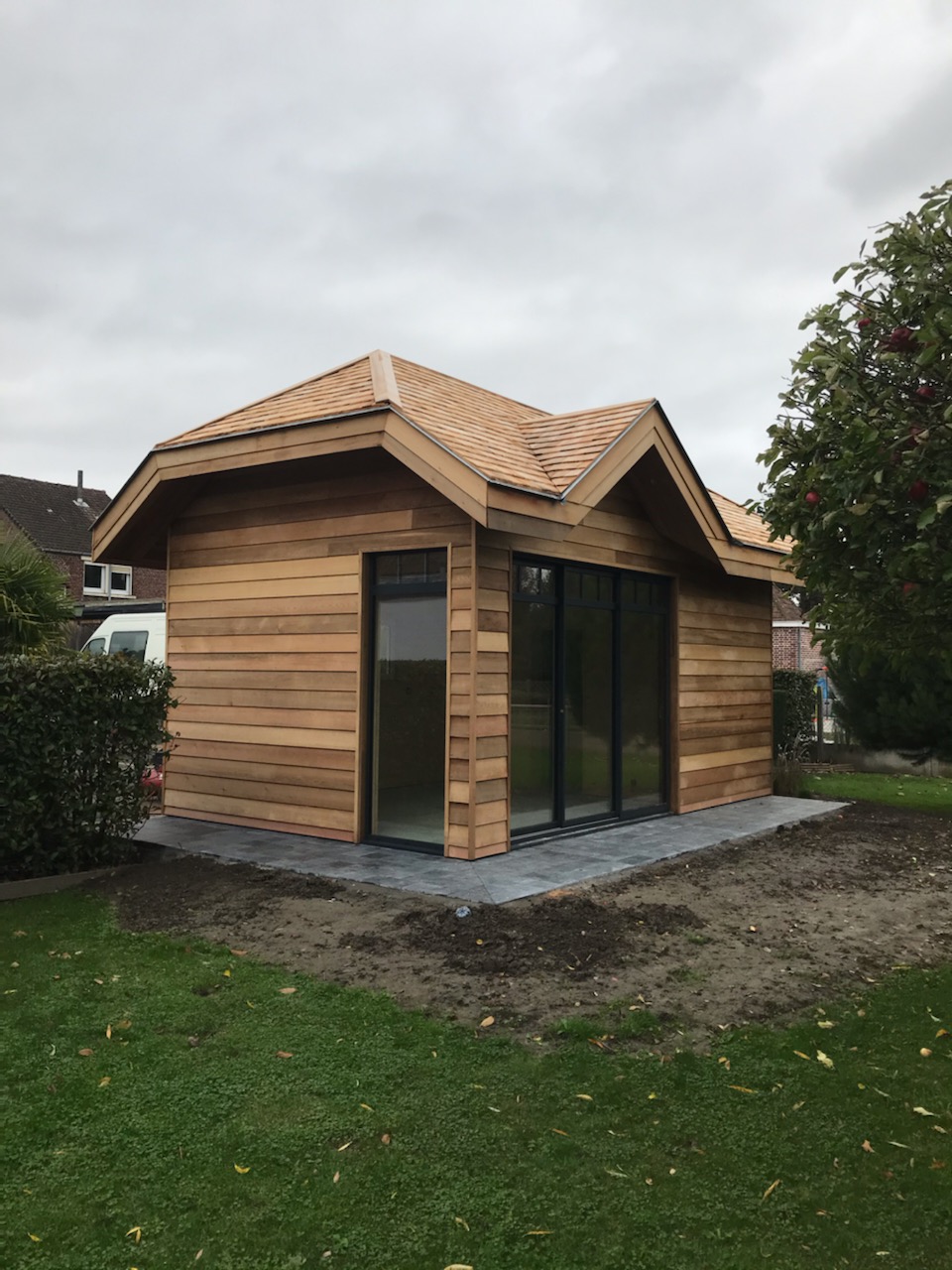 Abri De Jardin Permis De Construire Luxe Studio De Jardin Ossature Bois Red Cedar