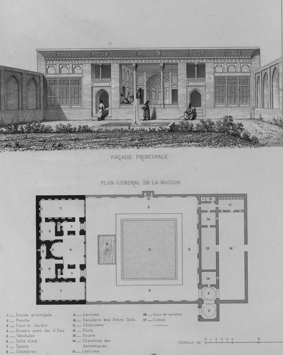 Entre Cours Et Jardin Élégant File Great House Abhar by Pascal Coste Wikimedia Mons