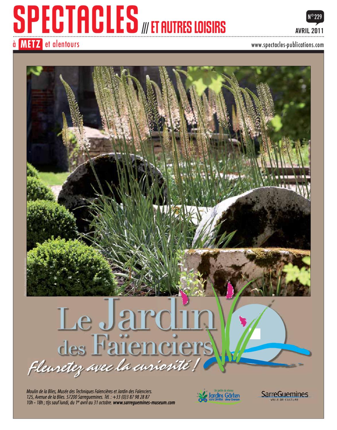 Jardin Bio Creutzwald Inspirant Metz 04 2011 by Spectacles Publications issuu