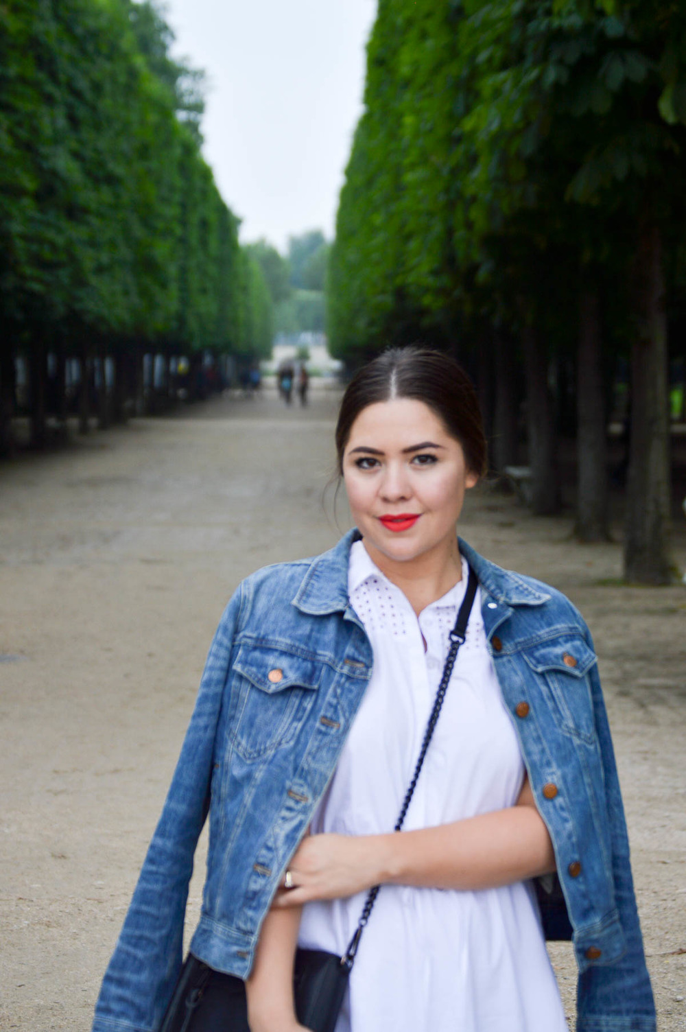 jardin du louvre Paris blogger attire via