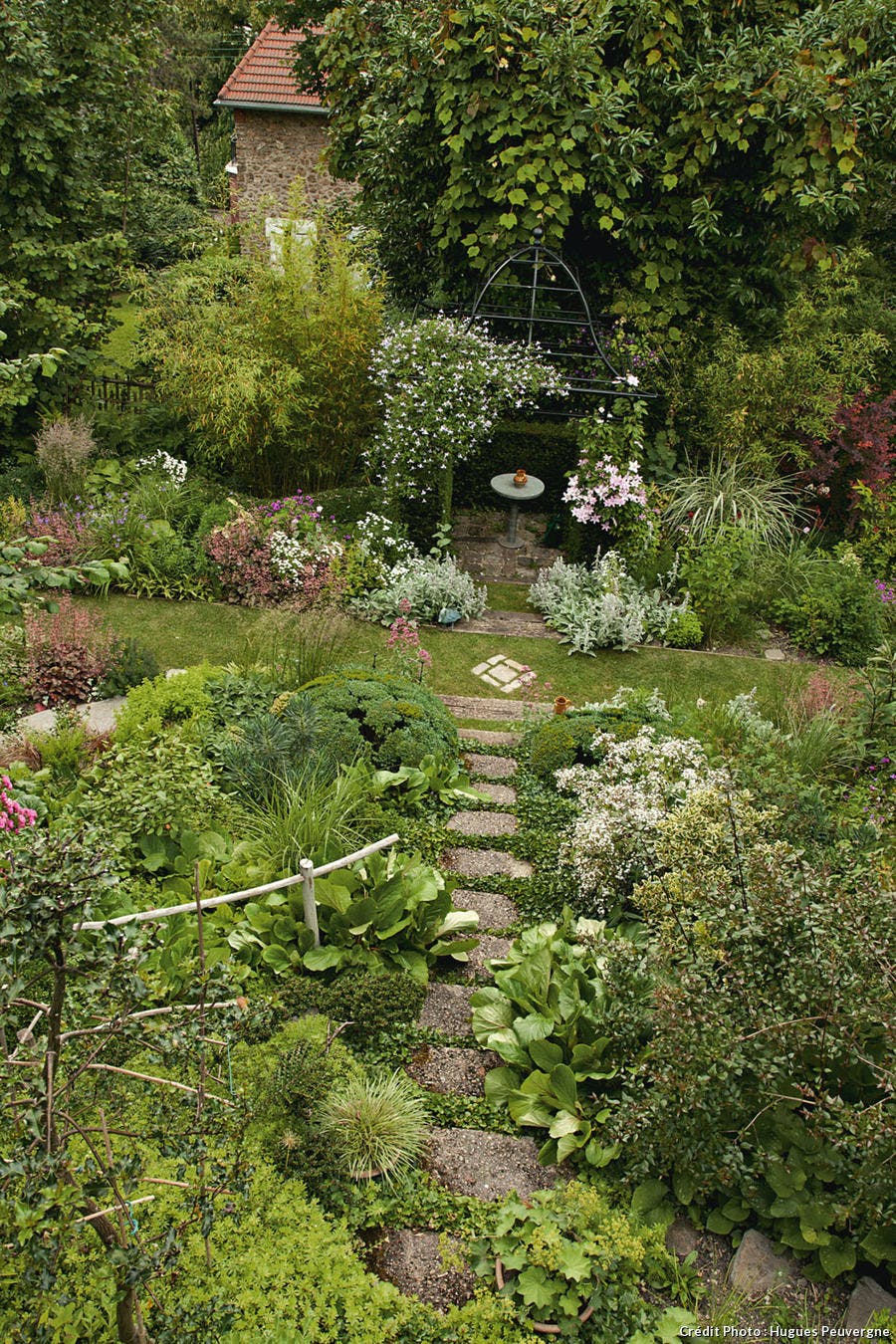 Jardin En Pente solution Beau Avant Aprs Aménager Un Chemin En Pente Détente Jardin