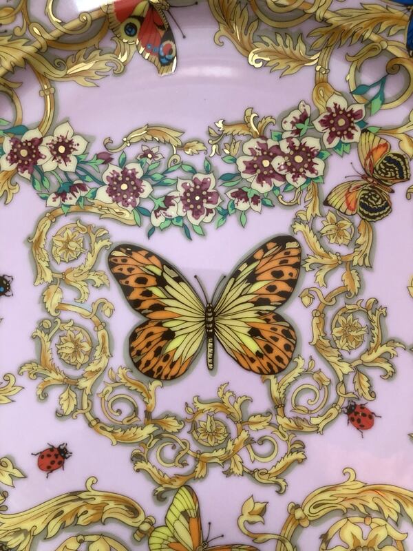 rosenthal versace plate le jardin des papillons 26bf29ec 7f76 4bf4 aa0a ab324fd71c83