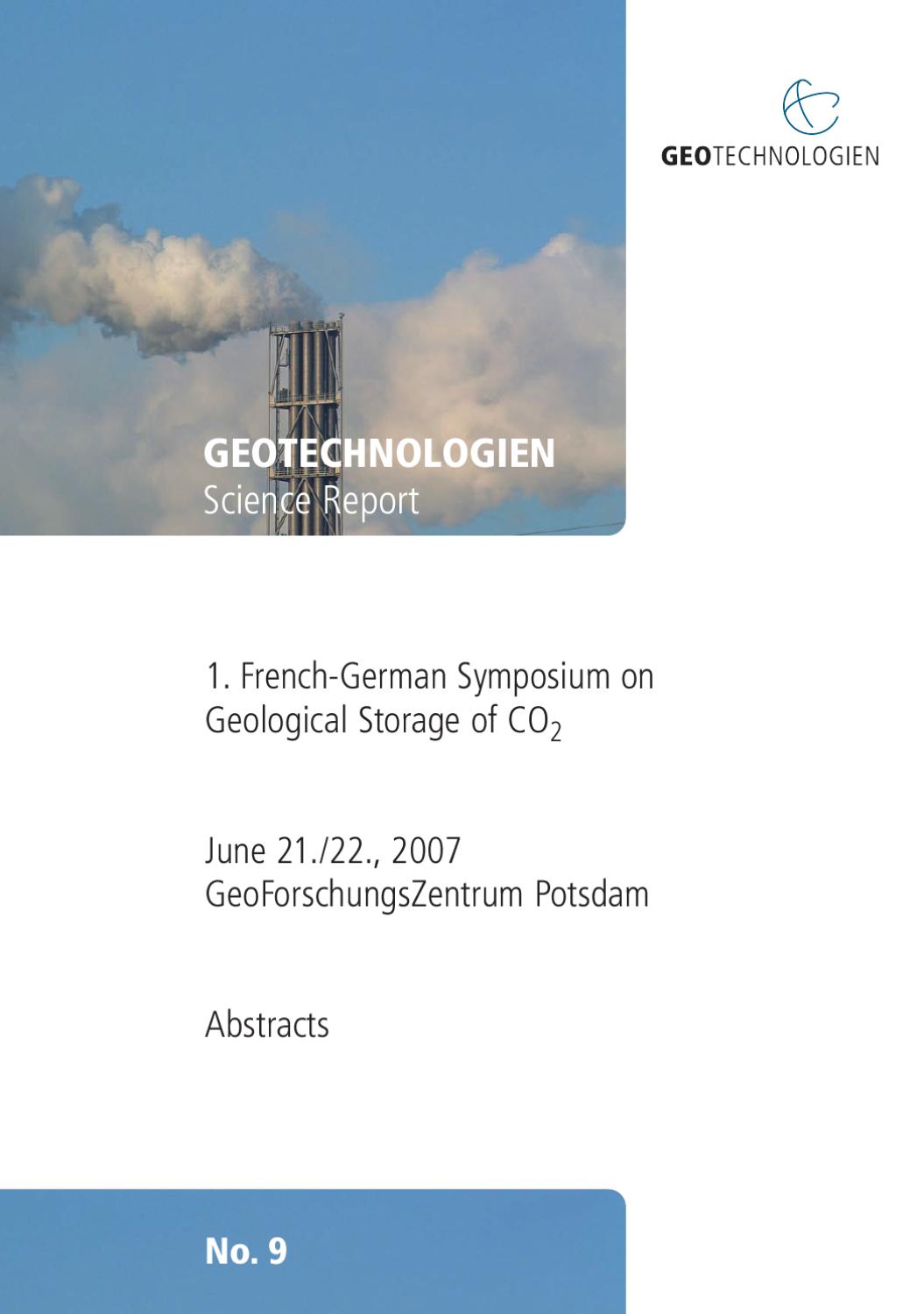 Le Jardin Des Provinces Pessac Inspirant Geotechnologien Science Report No 9 by Geotechnologien issuu