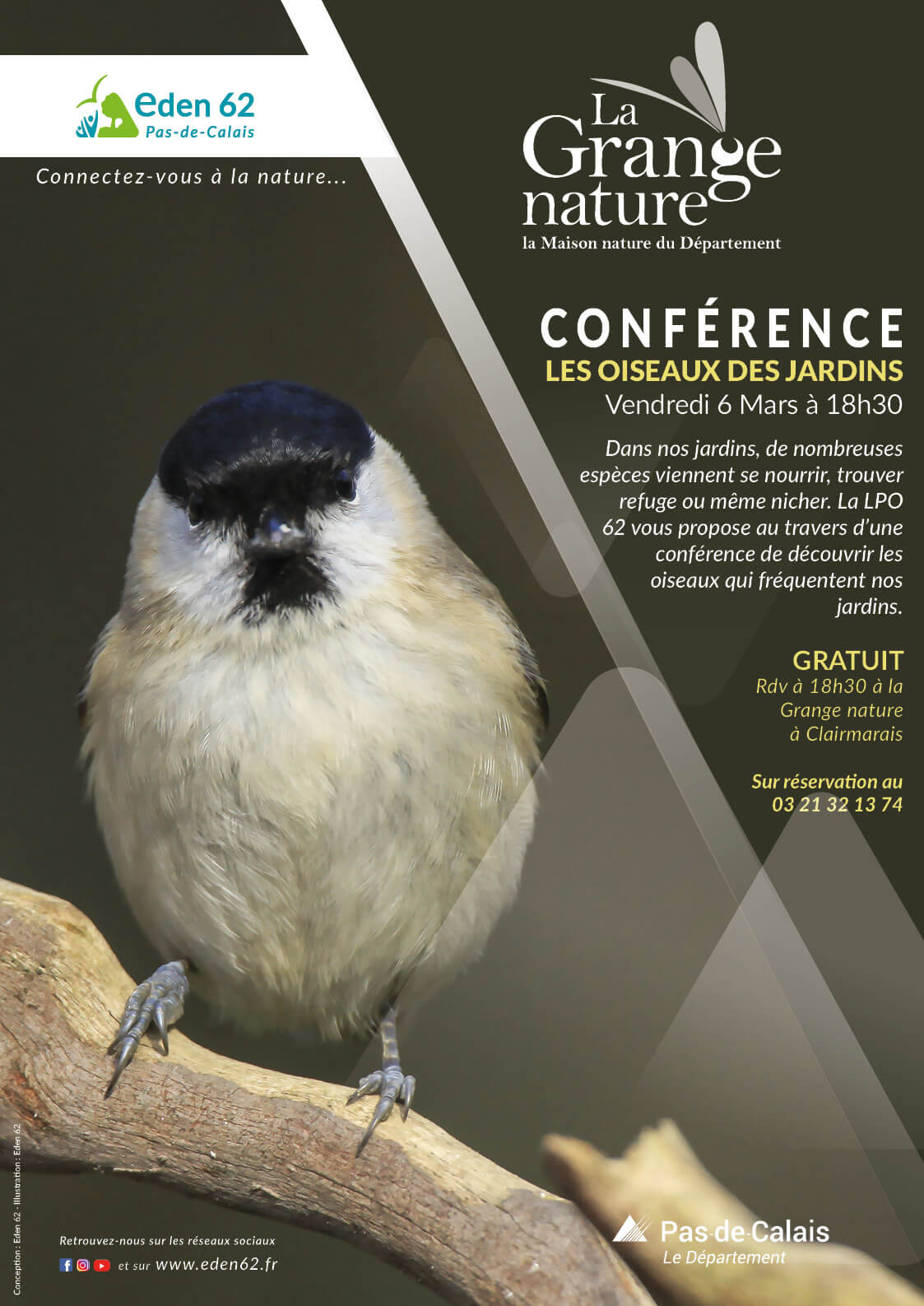 Nourrir Les Oiseaux Du Jardin Beau Conférence "les Oiseaux Des Jardins" Eden 62