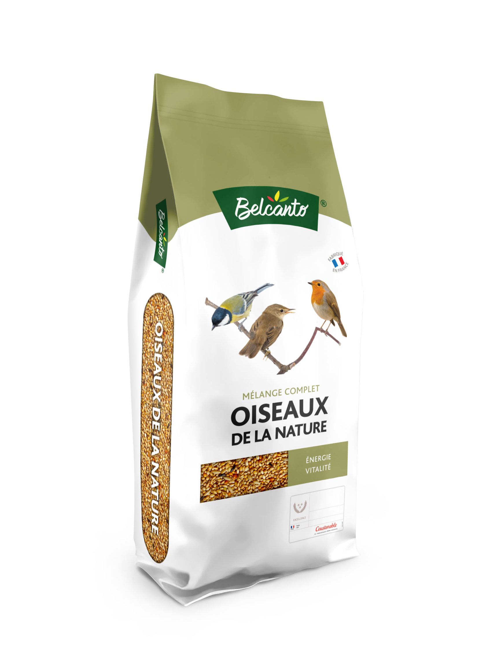 melange de graines et cereales oiseaux de la nature 20 kg