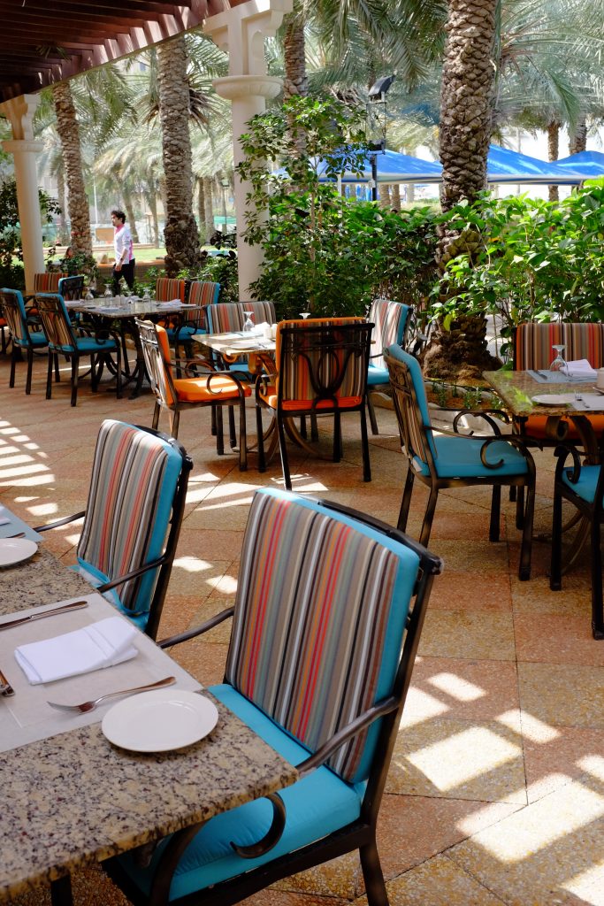 Restaurant Coté Jardin Élégant C´té Jardin at Coral Beach Resort In Sharjah
