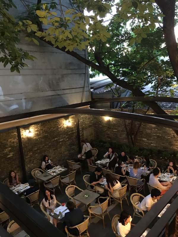 Restaurant Coté Jardin Élégant éåã é¦ç¾ æ¢¨æ³°é¢ 2016 Cote Jardin æ³å¼é¤éé¤¨è£¡çé²å¤©